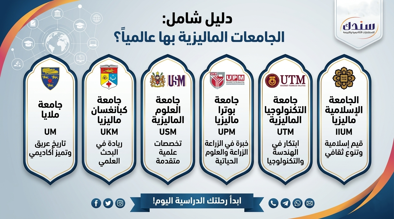 ما هي الجامعات الماليزية المعترف بها عالمياً؟